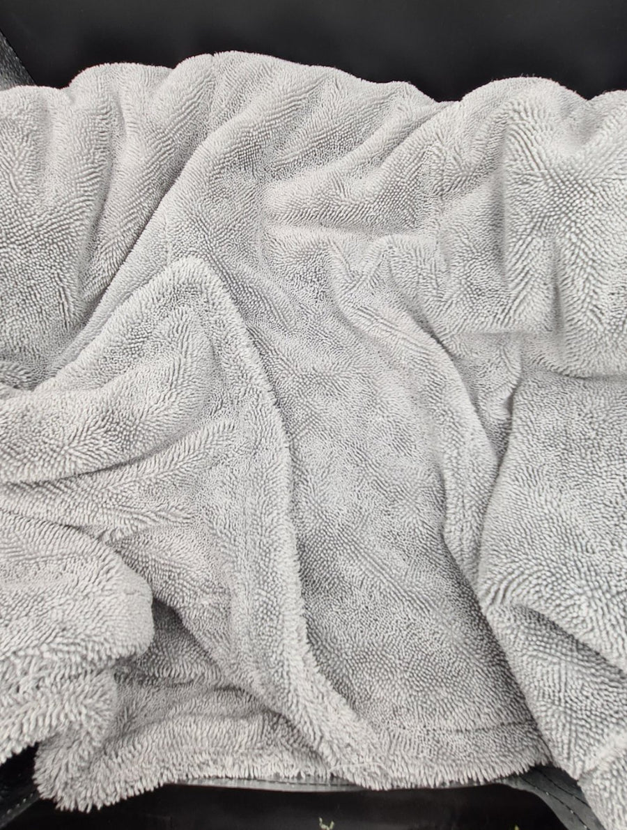 UFCC medium size twisted pile drying towel 55x55cms. 70/30 Korean blend - Ultra Fine Car Care