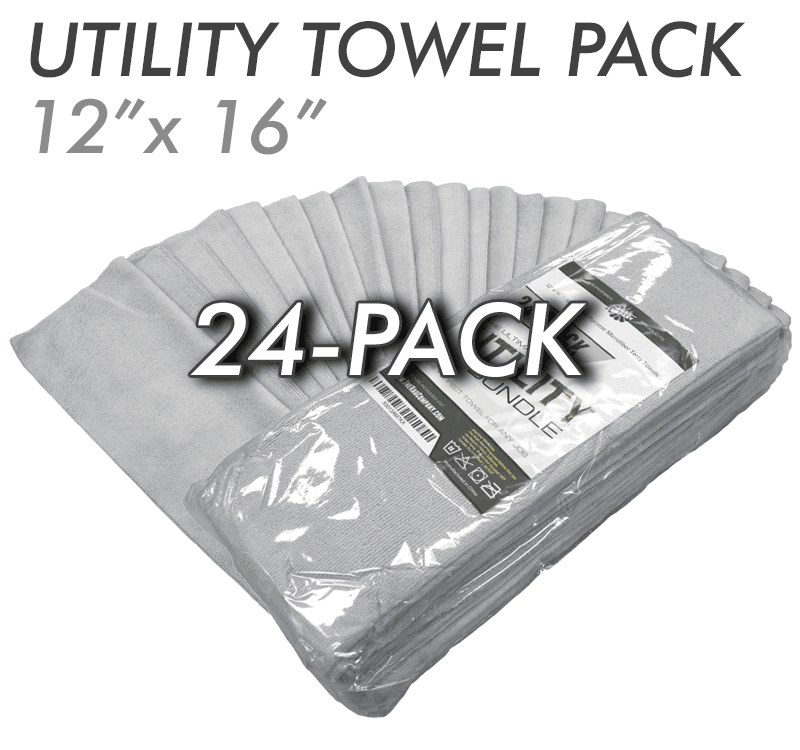 The Rag Company – Light Grey Edgeless All-Purpose Utility Towel 24-Pac ...